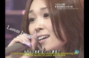 愛内里菜&三枝夕夏with スパークリングポイント　😊　100もの扉