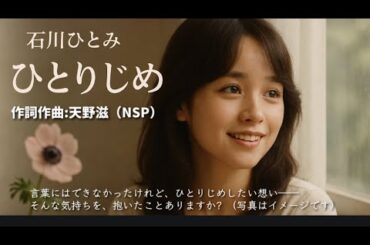 石川ひとみ『ひとりじめ』―言葉にならない想いが、春の窓辺で揺れていた/情景描写＆弾き語り(作詞作曲:NSP天野滋)
