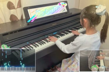 【My Graffiti／水瀬いのり】ピアノ 弾いてみた 11歳