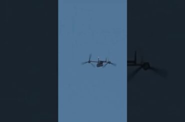 【記録 2025.4.16  16:25  長野県茅野市（青柳駅）上空でオスプレイ目撃！】#shorts