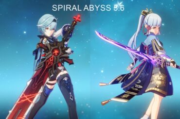 GENSHIN IMPACT SPIRAL ABYSS 5.5  I  EULA / RAIDEN CARRY & AYAKA FREEZE