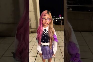 ゾンビメイク💜#KOGYARU#ゆなち##