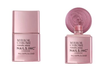 ネイルズ インク“まるでミラー”なルージュピンクの25年夏ネイル、反射して輝くメタリックカラー - ファッションプレス