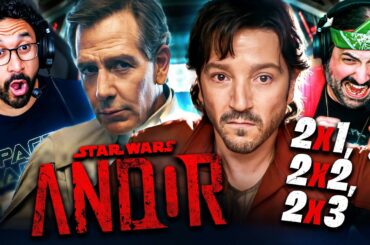 ANDOR SEASON 2, EPS 1, 2, & 3 REACTION!! 2x1 2x2 & 2x3 Review | Star Wars | Disney Plus