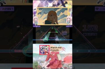 Yoasobi Watch me! Expert 27 #松岡禎丞  #ウィッチウォッチ#楠木ともり#shorts #yoasobi #創作譜面