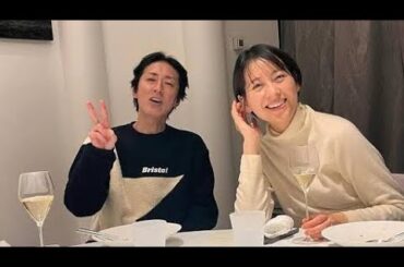 ナイナイ」矢部浩之　元ＴＢＳアナの美人妻と２ショット！「旅行先のトマムにて」１１歳差で結婚１２年