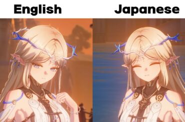 Soft and Cute Cartethyia Voice English vs Japanese | Wuthering Waves