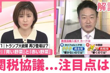 【解説】“トランプ関税”めぐり　来月アメリカで2回目の協議へ…注目点は？