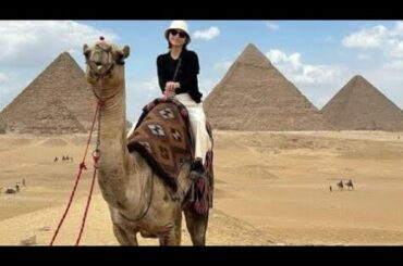 「ピラミッドは、思っていたよりも巨大だった」宇賀なつみ、異国情緒たっぷりなラクダショットを公開