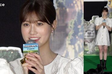 めるる、ミニワンピでスラリ美脚　実写映画吹き替え初挑戦　山ちゃんから太鼓判