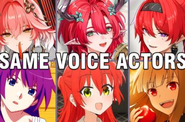 Wuthering Waves All Characters Japanese Dub Voice Actors Seiyuu Same Anime Characters