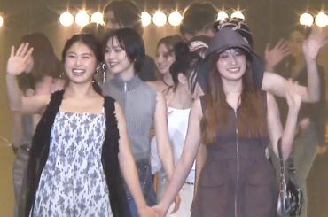 元NMB48渋谷凪咲&吉田朱里、手繋ぎランウェイでフィナーレに登場！　『SAPPORO COLLECTION 2025 SPRING/SUMMER』