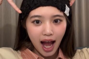 (girls2の原田都愛インスタライブ)