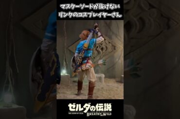 マスターソードが抜けないリンクのコスプレイヤーさんｗｗ【ゼルダの伝説 ブレス オブ ザ ワイルド】