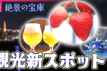 【観光】非日常空間の夜行船！ /いちご狩りのエンターテイメント/絶景の宝庫　伊豆大半島
