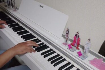 【ずーみんおかえり】『足跡/今泉佑唯』をピアノで耳コピしてみた