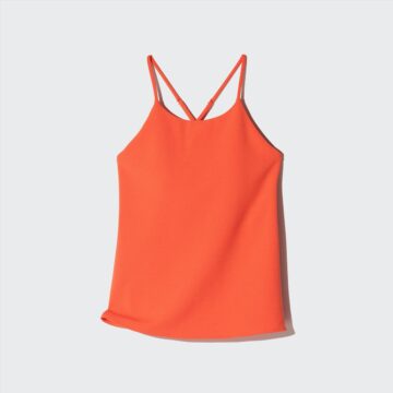 エアリズムコットンオープンバックホルターブラトップ