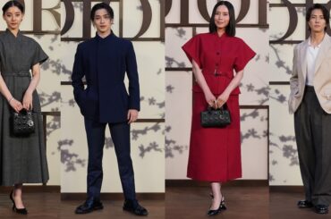 【スナップ】「ディオール」2025年フォール コレクションを京都の東寺で発表　中谷美紀や新木優子、山下智久らが来場　 - WWDJAPAN