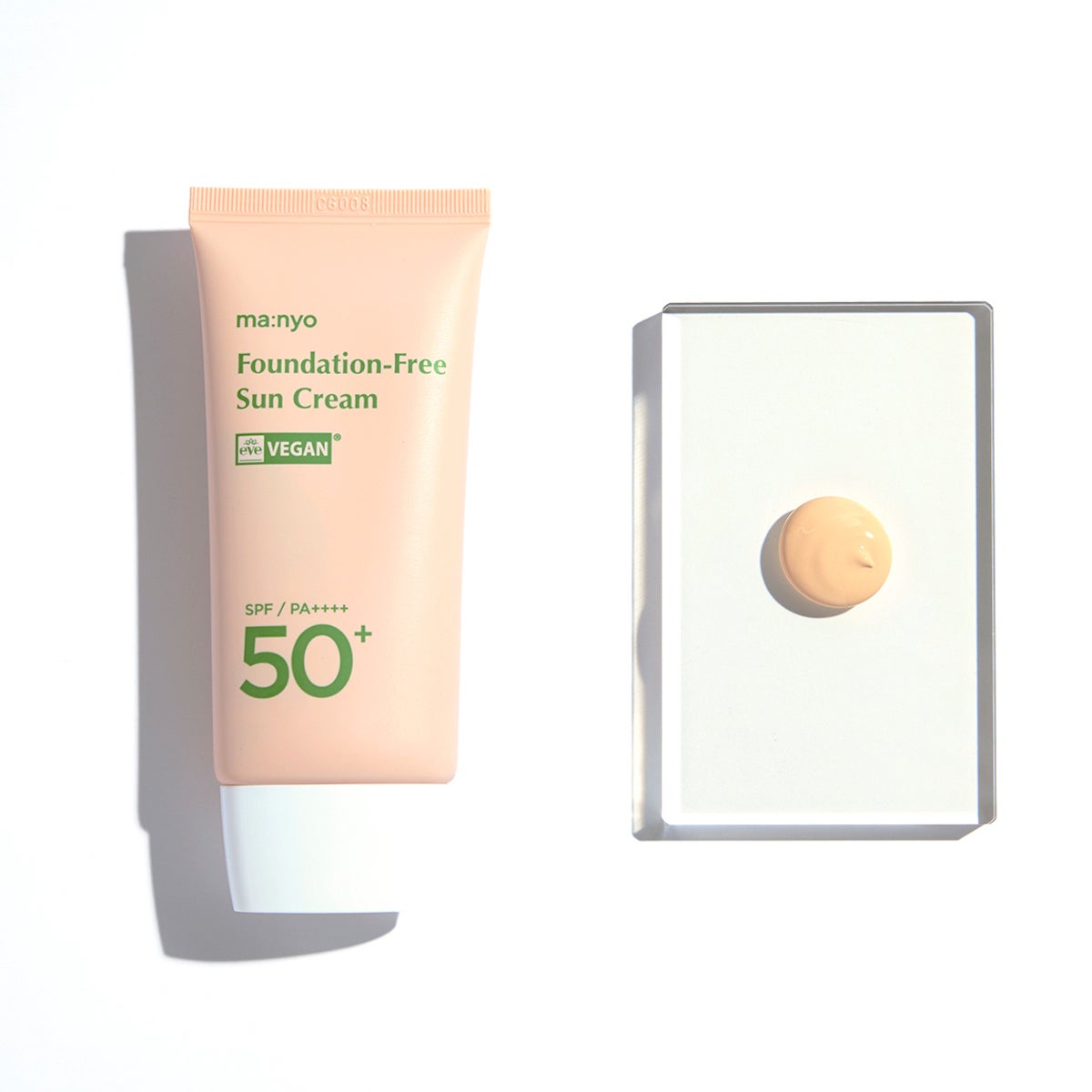 manyo manyo ファンデフリー サンクリーム 本体とテクスチャー