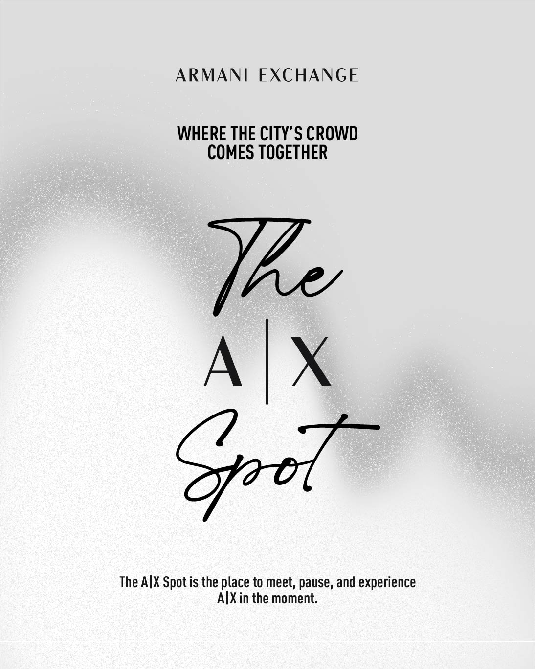A|X アルマーニ エクスチェンジが提案する、新しい都市型体験空間“THE A|X SPOT” が渋谷・CÉ LA VI TOKYOで開催！