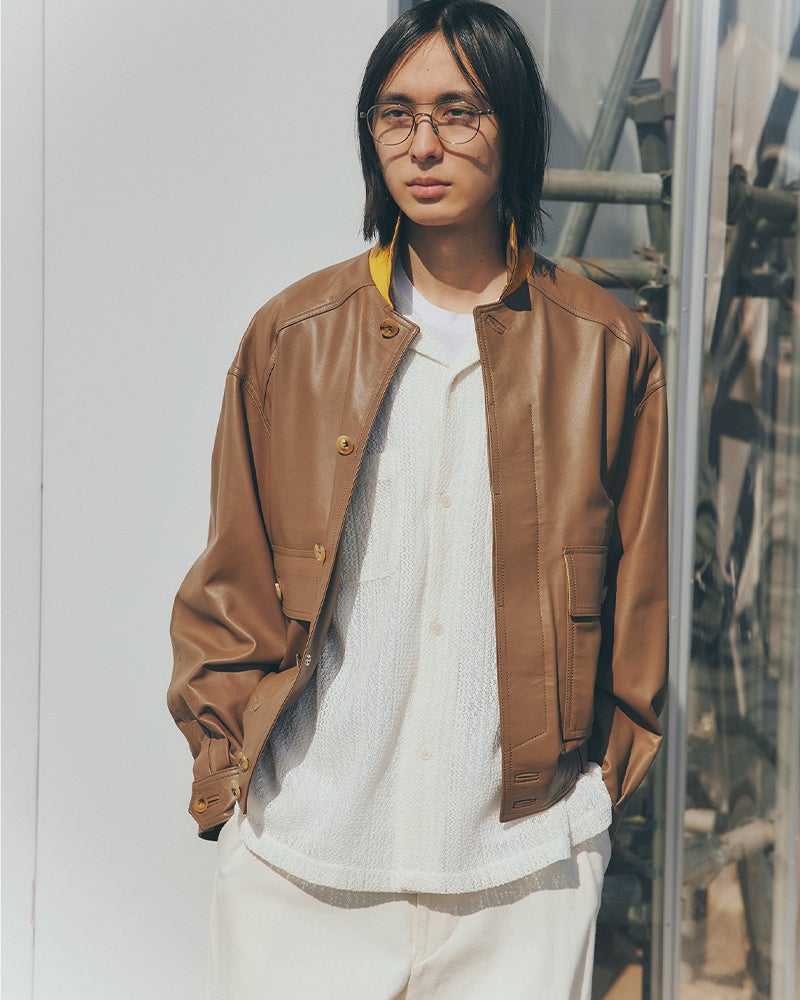 ARDENNES × LAND OF TOMORROWのフライトジャケット