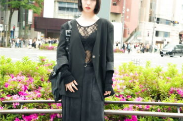 小山 モモさん｜原宿ストリートスナップ1