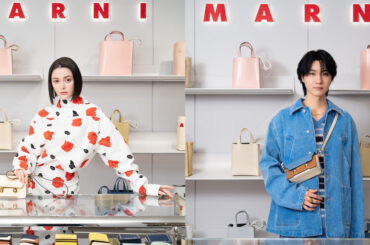 「マルニ」高島屋大阪店リユーアルに桜田通と玉城ティナが来店　メンズの取り扱いを開始 - WWDJAPAN