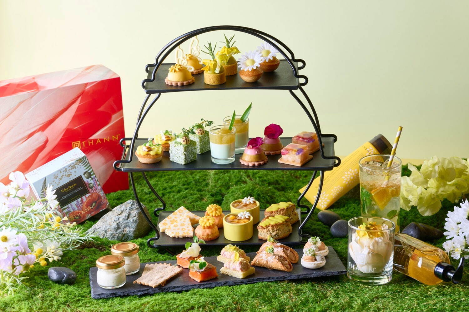 タイ発コスメブランド・タン×ANAインターコンチネンタルホテル東京、花香るボタニカルアフタヌーンティー｜写真3