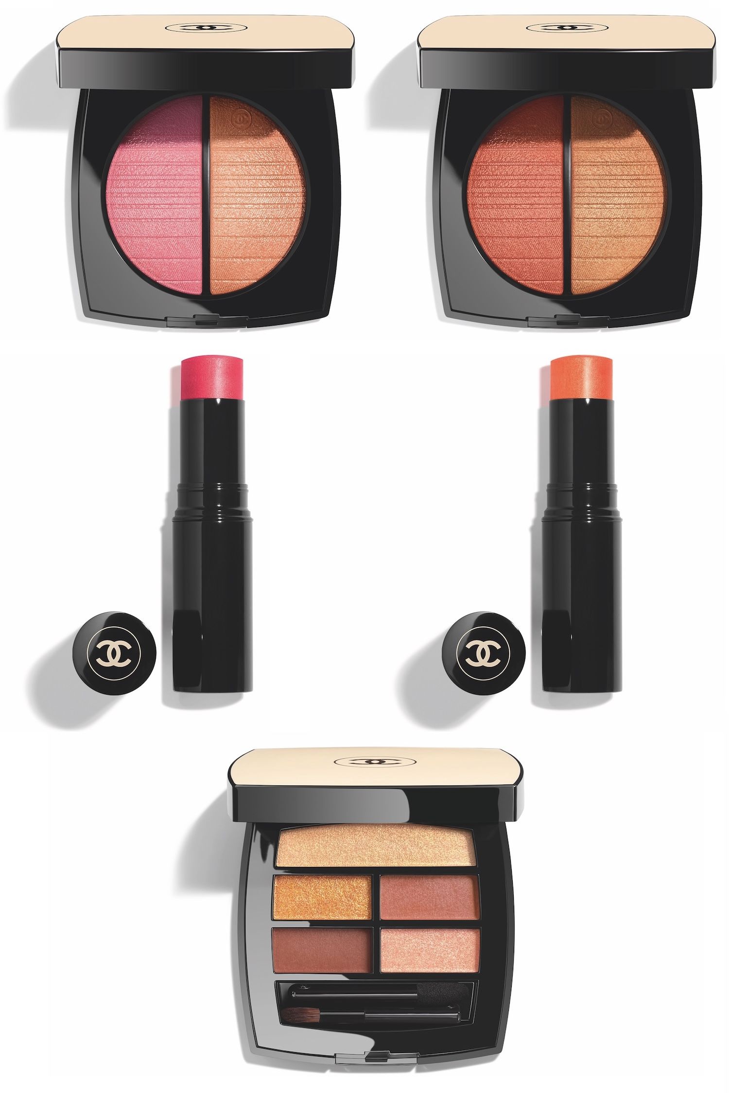 “ゴールデンアワー”の光を表現したシャネルの2025年夏のメイクアップコレクション