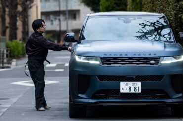 森田晃嘉が「レンジローバー スポーツ SV エディション2」で向かうファッションとその未来
