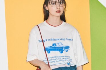 主役級TシャツにこっそりカラーのTシャツを重ねて【FUDGE 5月号連動企画-この夏の相棒Tシャツ | DAY 05】 | FUDGE FRIEND | ファッション