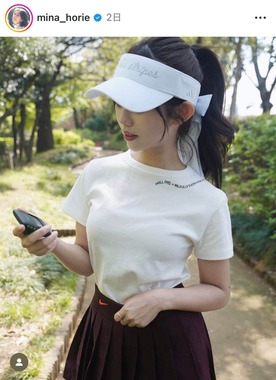 堀江聖夏さんのインスタグラム（＠mina_horie）より