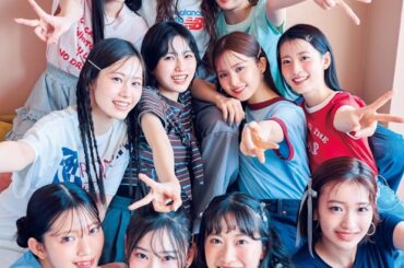 櫻坂46 三期生11人が個性あふれるTシャツコーデに挑戦 !!