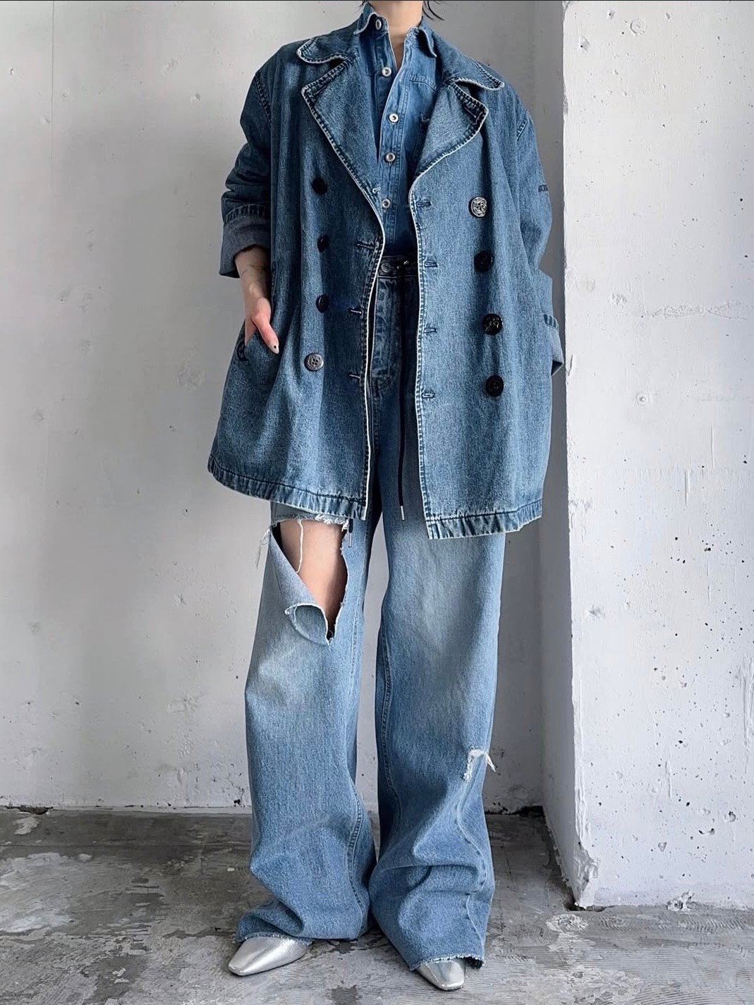vintage denim style
