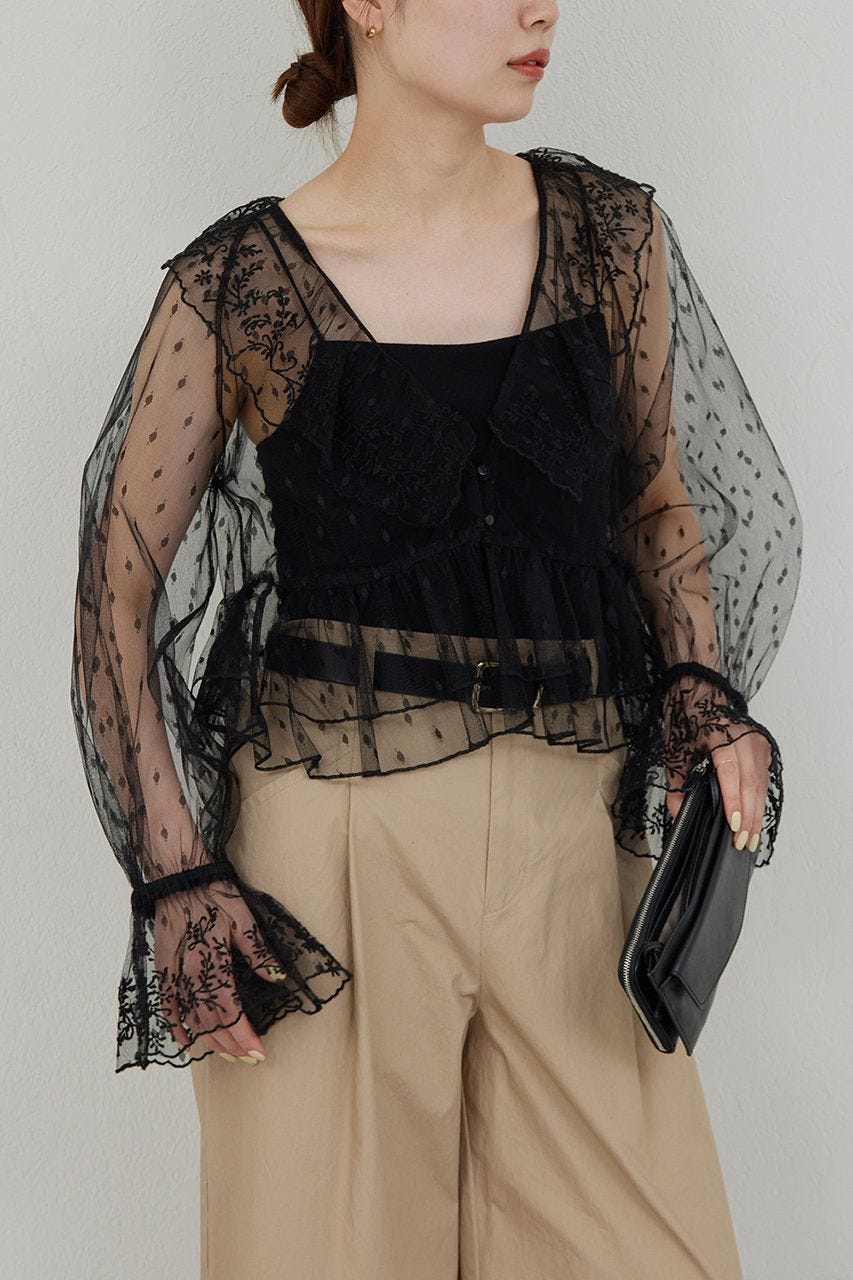 「ガリャルダガランテ」チュールエンブロイダリーボレロ