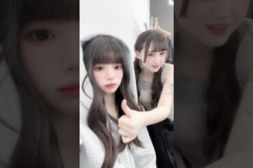 のあだーいすき💚💚💚ビジュいいじゃん🎶 #idol #ilife #空詩かれん #若葉のあ @若葉のあ