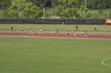 20250429154739宮崎市春季記録会中共女4×100ｍＲ1組 住吉中54"13：江藤 美生(3)・甲斐 優香(3)・橋口 琴羽(3)・藤井 麗奈(3)