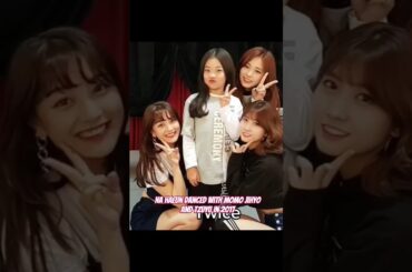 TWICE Momo Jihyo and Tzuyu  danced with Na Haeun #tzuyu #momo #jihyo #nahaeun #twice #fyp #dance
