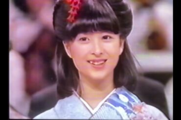 愛してます🎵河合奈保子さん🌺夜〇〇〇お正月振袖姿🌺純白の天使の歌姫 1981年1月【改訂版】トークから