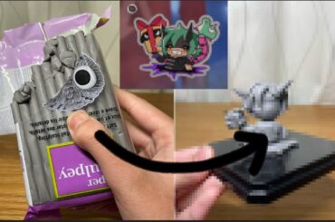 オルターの2Dステッカー → 3Dフィギュアにしてみた(ファンメイド)