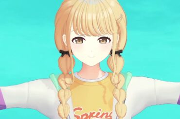 MMD 藤田ことね(学マス)で初恋の絵本