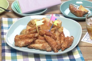 【3分クッキング公式】鶏スペアリブの甘みそがらめ