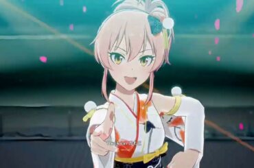 究極のステージ演出を目指してNo2 AI 4K60FPS ［スタマス］夏のBang!! 美嘉、美希、雪歩、やよい、歌織。夜を彩る光の演出!! ゲームでもここまでやれる！