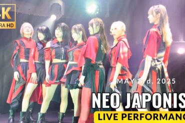 NEO JAPONISM(ネオジャポ) 『NEO JAPONISM×Devil ANTHEM. 2MAN LIVEデビジャポ』(2025/5/3)【4K60p/Canon EOS R7】