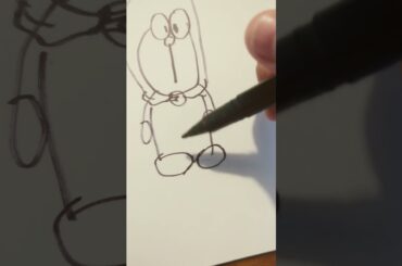 ドラえもん描いてみた!!!!!#イラスト #どらえもん #えかきうた #大山のぶ代