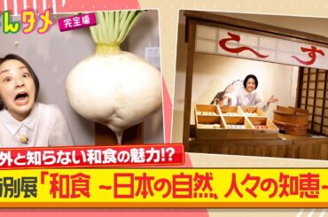 【よんタメ】意外と知らない和食の魅力に迫る！