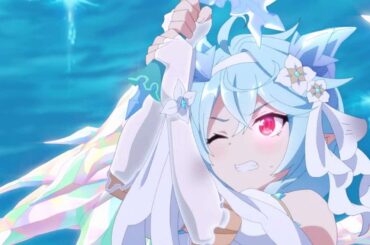 新作アニメ映像を使ってリメイク！シェフィ第3形態に変身「三大エ口妖怪VSプリコネオールスターズ」(出演声優：立花理香  伊藤美来 近藤玲奈 若山詩音）プリンセスコネクト!Re:Dive