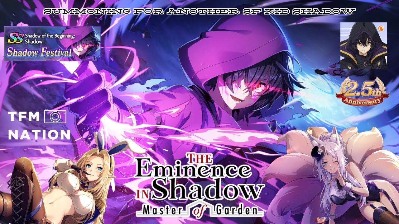 THIS LUCK IS INSANE! MULTI SUMMON PULLS OF RED KID SHADOW | The Eminence in Shadow Master of Garden THIS LUCK IS INSANE! MULTI SUMMON PULLS OF RED KID SHADOW | The Eminence in Shadow Master of Garden