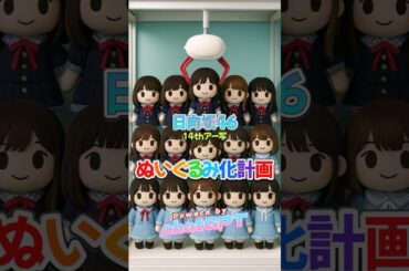 【日向坂46】 × ChatGPTで アー写がぬいぐるみに化けたw　#日向坂46   #ChatGPT #Love yourself! #14thシングル  #アイドル好きと繋がりたい