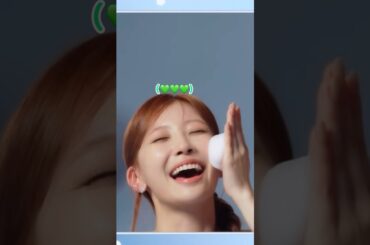 【ミイマユ】天才的に泡をつけるミイヒと可愛くつけられるマユカ💚🩷#niziu #マユカ #ミイヒ #shorts